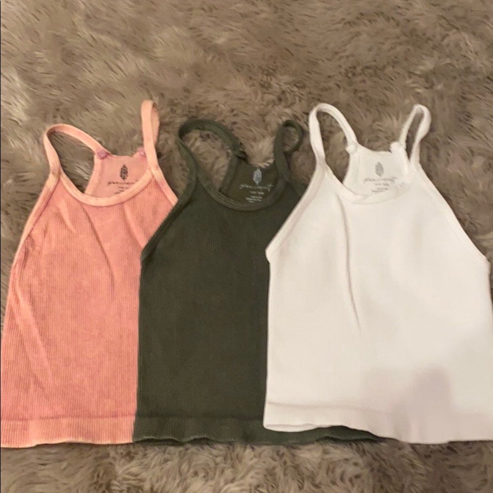 🌺free people Happiness run long tank - Picture 13 of 17